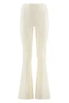 Sablyn Tory Burch Bailey Flared Pants In Neutral