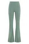 Sablyn Tory Burch Bailey Flared Pants In Green