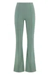 Sablyn Tory Burch Bailey Flared Pants In Green