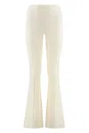 Sablyn Tory Burch Bailey Flared Pants In Green