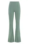Sablyn Tory Burch Bailey Flared Pants In Green