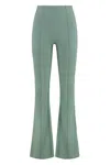 Sablyn Tory Burch Bailey Flared Pants In Green