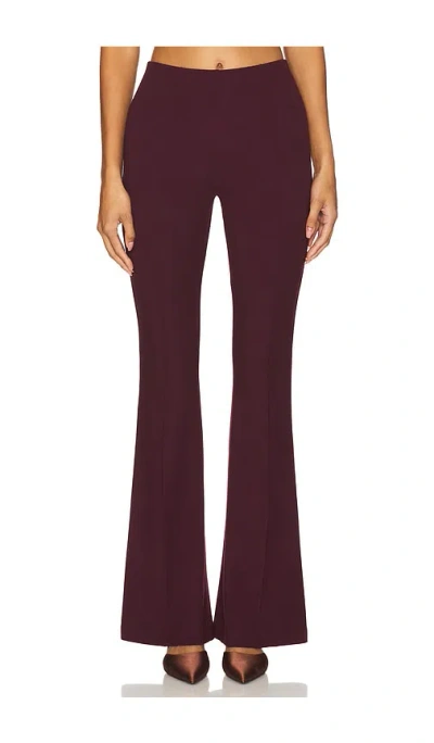 Sablyn Bailey Pant In Burgundy