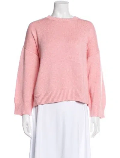 Pre-owned Sablyn Bateau Neckline Sweater In Pink