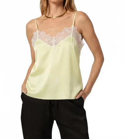 Sablyn Bobbi Lace V Neck Cami Top In White