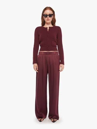 Sablyn Brynn Pants Bordeaux In Burgundy