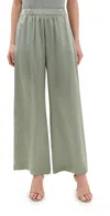 Sablyn Brynn Pull On Wide Leg Pants Eucalyptus In Green