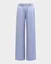 Sablyn Brynn Wide-leg Silk Pants