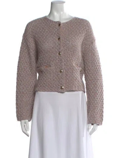 Pre-owned Sablyn Cashmere Crew Neck Sweater In Multi