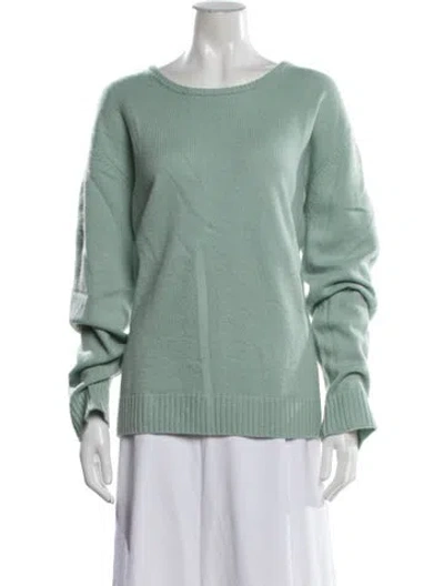 Pre-owned Sablyn Cashmere Crew Neck Sweater In Multicolor