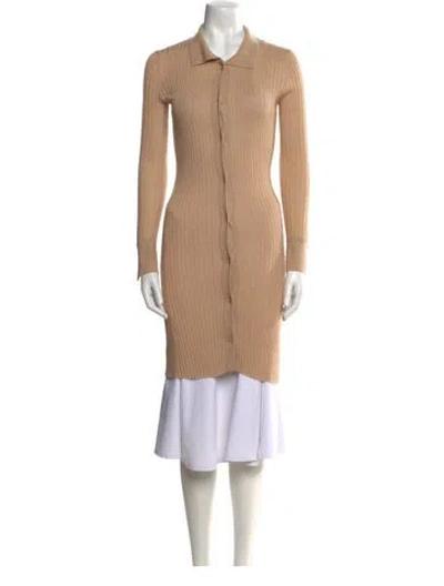 Pre-owned Sablyn Cashmere Crew Neck Sweater In Neutral