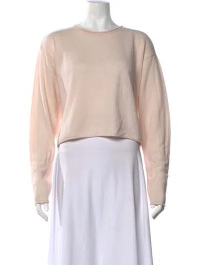Pre-owned Sablyn Cashmere Crew Neck Sweater W/ Tags In Pink