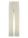Sablyn Cashmere Drawstring Trousers In Neutral