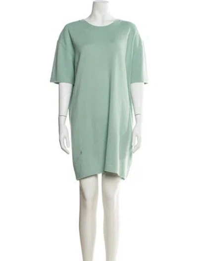 Pre-owned Sablyn Cashmere Mini Dress In Green