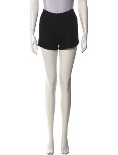 Pre-owned Sablyn Cashmere Mini Shorts In Black