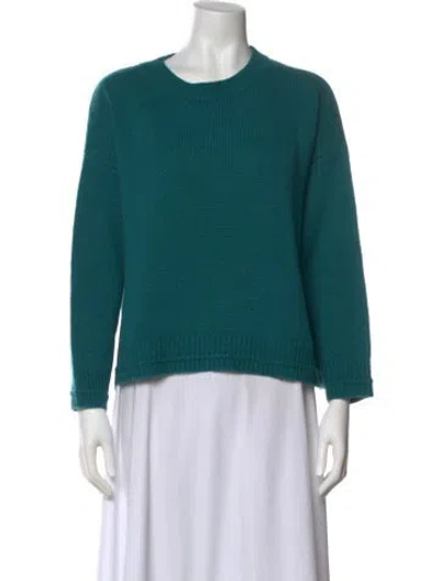 Pre-owned Sablyn Cashmere Scoop Neck Sweater In Multi