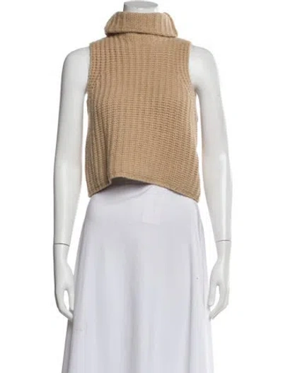 Pre-owned Sablyn Cashmere Striped Sweater In Blue