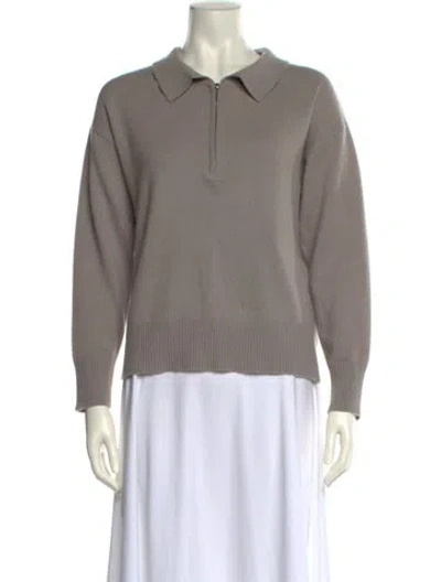 Pre-owned Sablyn Cashmere Sweater In Gray