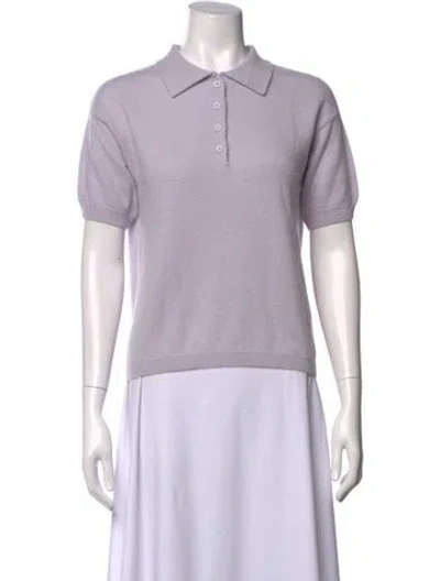 Pre-owned Sablyn Cashmere Sweater In Purple