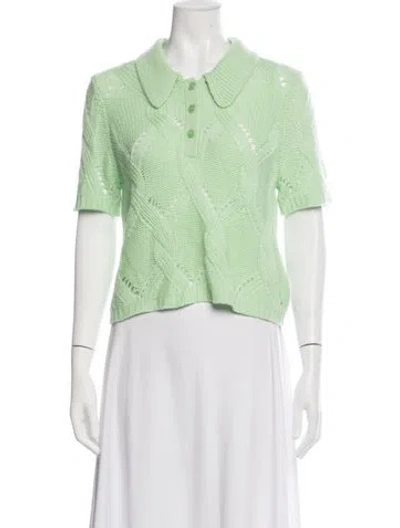 Pre-owned Sablyn Cashmere Sweater W/ Tags In Green