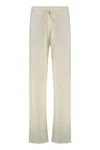 Sablyn Cashmere Drawstring Trousers In White
