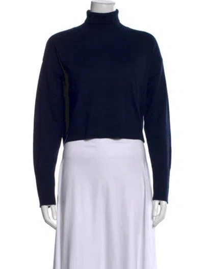 Pre-owned Sablyn Cashmere Turtleneck Sweater In Black