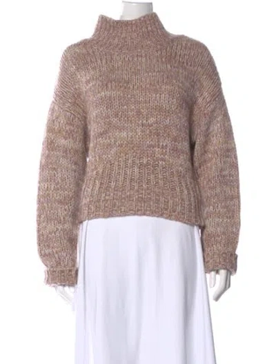 Pre-owned Sablyn Cashmere Turtleneck Sweater In Multi
