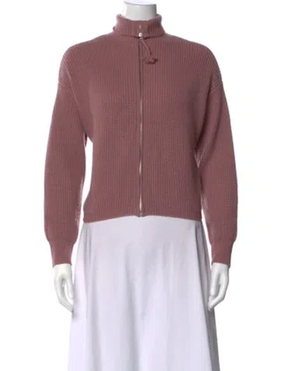 Pre-owned Sablyn Cashmere Turtleneck Sweater In Pink