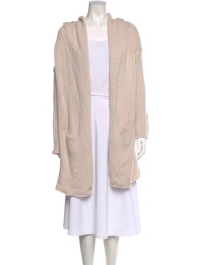 Pre-owned Sablyn Cashmere V-neck Sweater In Pink