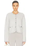 Sablyn Charlene Jacket In Foggy & Gardenia Fog