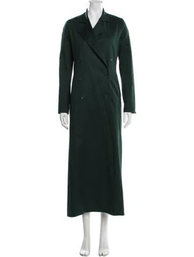 Pre-owned Sablyn Coat In Green