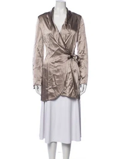Pre-owned Sablyn Coat In Neutrals