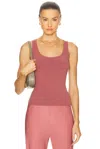 Sablyn Coco Scoop Neck Tank Top In Red