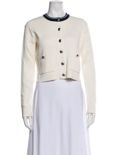 Pre-owned Sablyn Crew Neck Sweater In Neutral