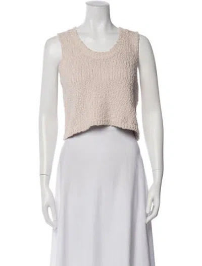 Pre-owned Sablyn Crew Neck Sweater In Neutrals