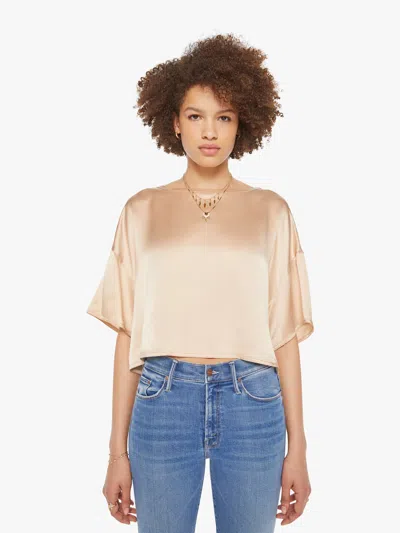 Sablyn Daria Crewneck T-shirt Sand T-shirt