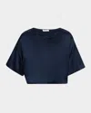 Sablyn Daria Relaxed Open Crewneck Tee