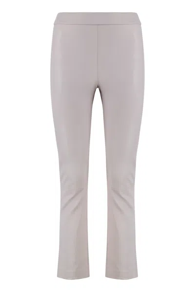 Sablyn Devon Leather Pants In Purple