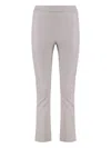 Sablyn Devon Leather Pants In Gray
