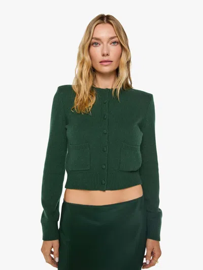 Sablyn Emilia Cardigan Hunter Shirt In Green