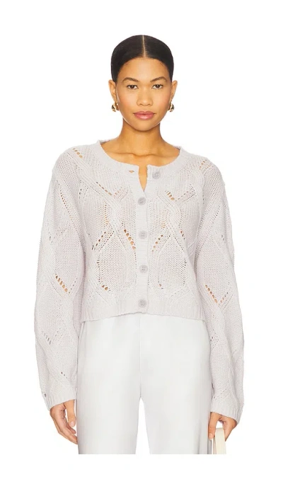 Sablyn Emmanuel Cardigan In Gray