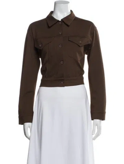 Pre-owned Sablyn Evening Jacket In Brown