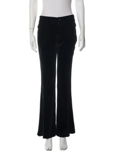 Pre-owned Sablyn Flared Pants In Black