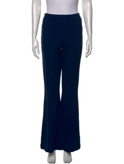Pre-owned Sablyn Flared Pants In Blue