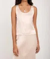 Sablyn Flynn Silk Tank In Lunar In Multi