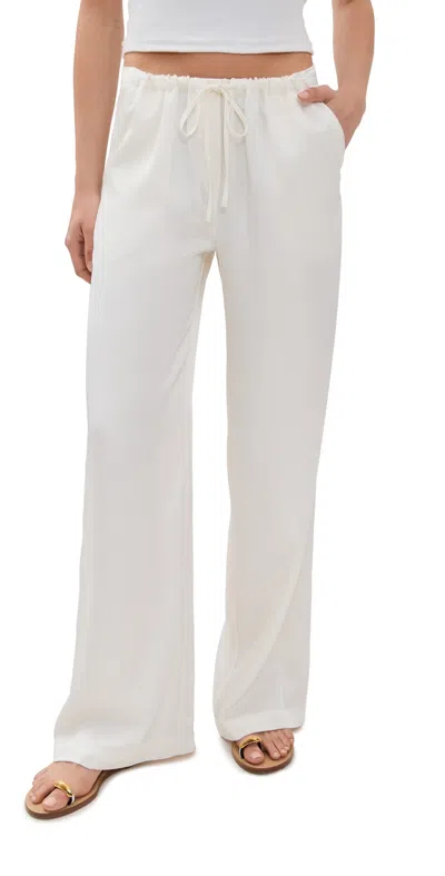 Sablyn Gemma Pull On Straight Leg Pants Gardenia
