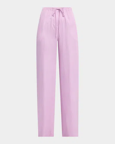 Sablyn Gemma Straight-leg Pants In Orchid