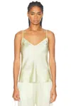 Sablyn Gloria Cami Top In Citron & Chartreuse