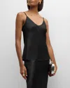 Sablyn Gloria Silk Camisole In Black