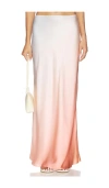 Sablyn Grace B Maxi Pull On Skirt In Orange